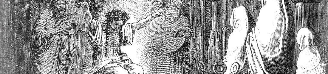 La Pythie, l'oracle du temple d'Apollon à Delphes, l'oracle de Delphes (Grèce Antique)